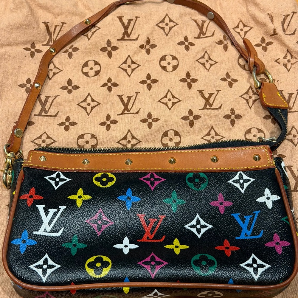 Louis Vuitton Murakami— multicolored, playful edition of the classic Pochette